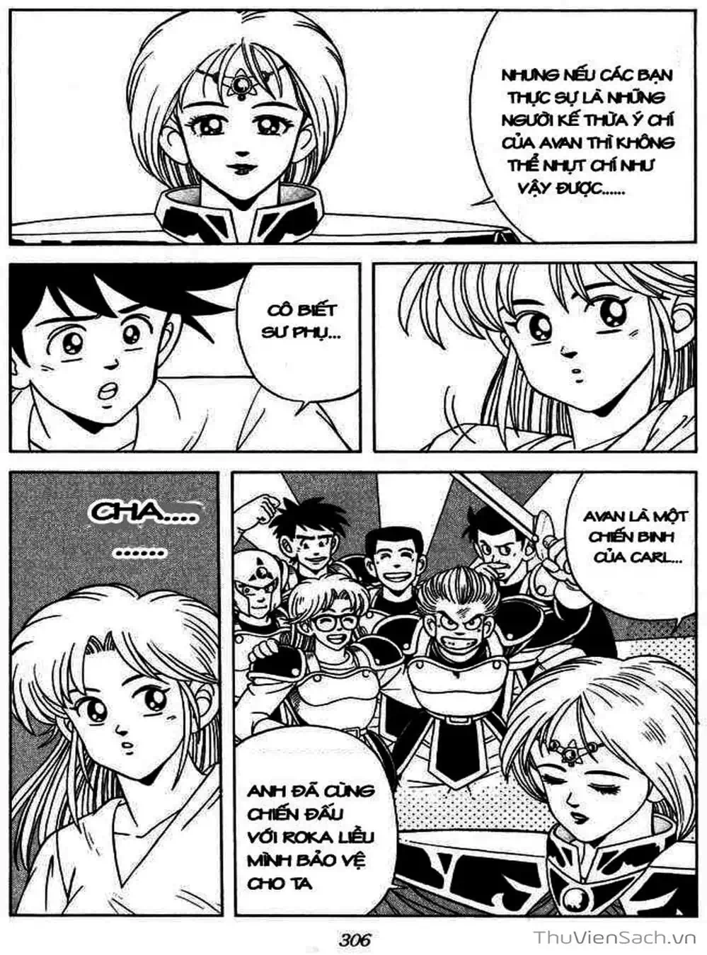 Truyện Tranh Dấu Ấn Rồng Thiêng - Dragon Quest trang 4