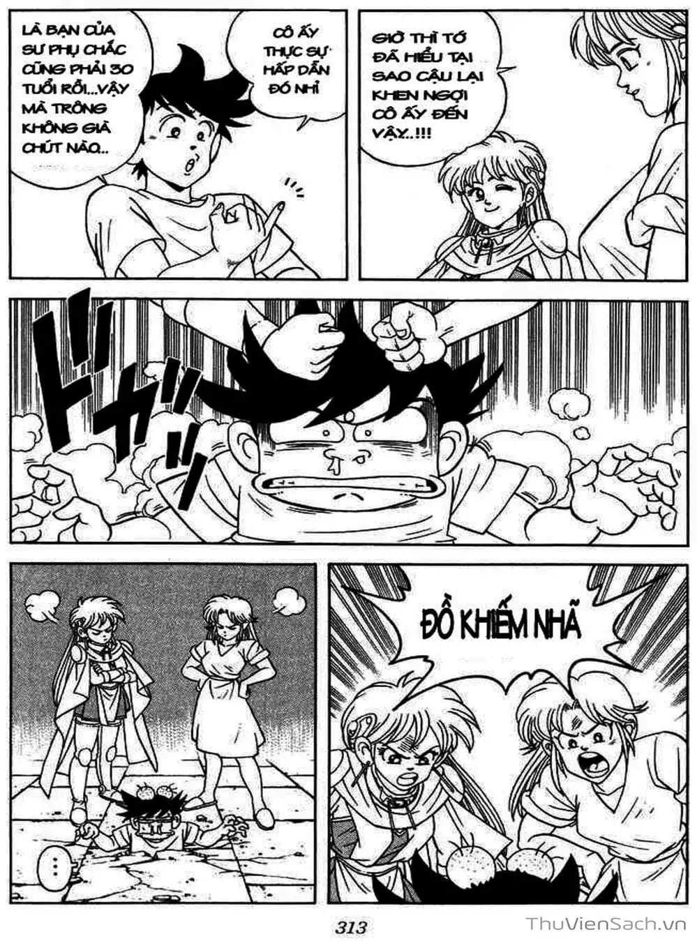 Truyện Tranh Dấu Ấn Rồng Thiêng - Dragon Quest trang 4