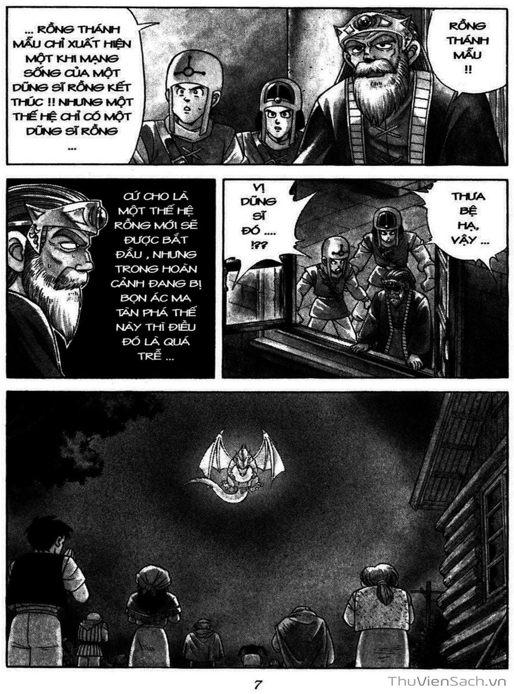 Truyện Tranh Dấu Ấn Rồng Thiêng - Dragon Quest trang 4