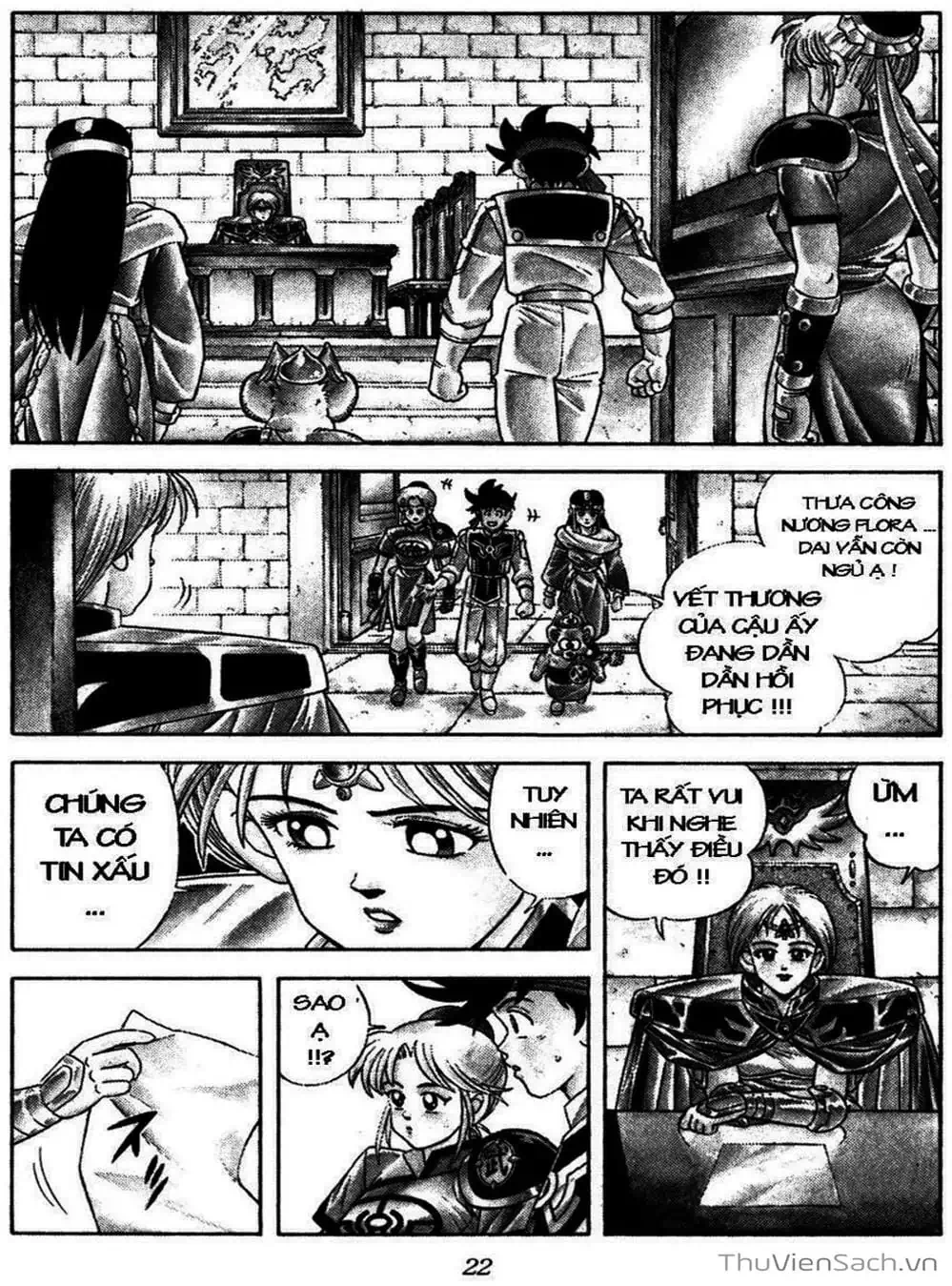 Truyện Tranh Dấu Ấn Rồng Thiêng - Dragon Quest trang 4