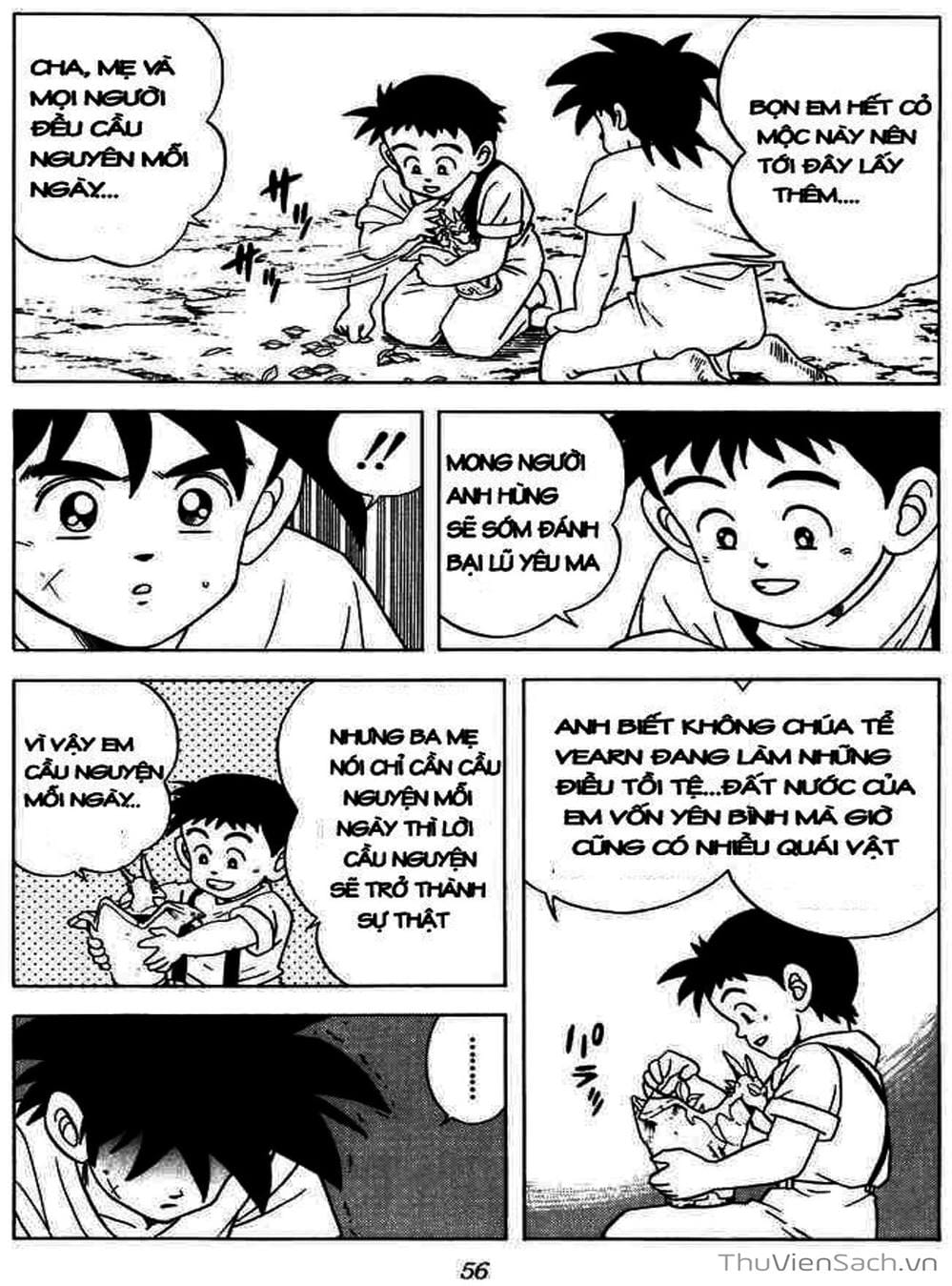 Truyện Tranh Dấu Ấn Rồng Thiêng - Dragon Quest trang 4