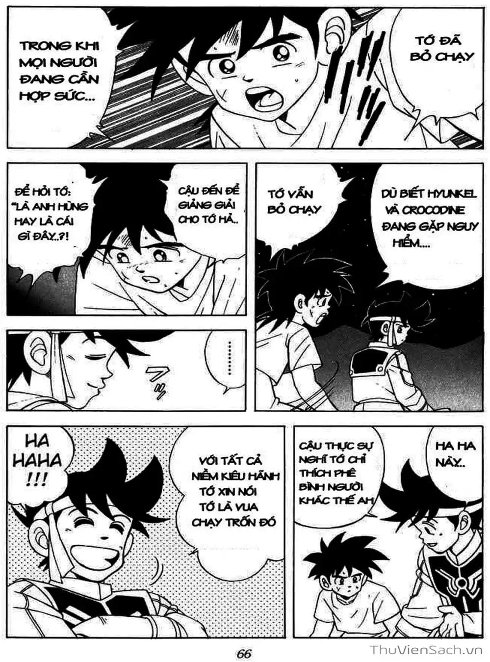 Truyện Tranh Dấu Ấn Rồng Thiêng - Dragon Quest trang 4