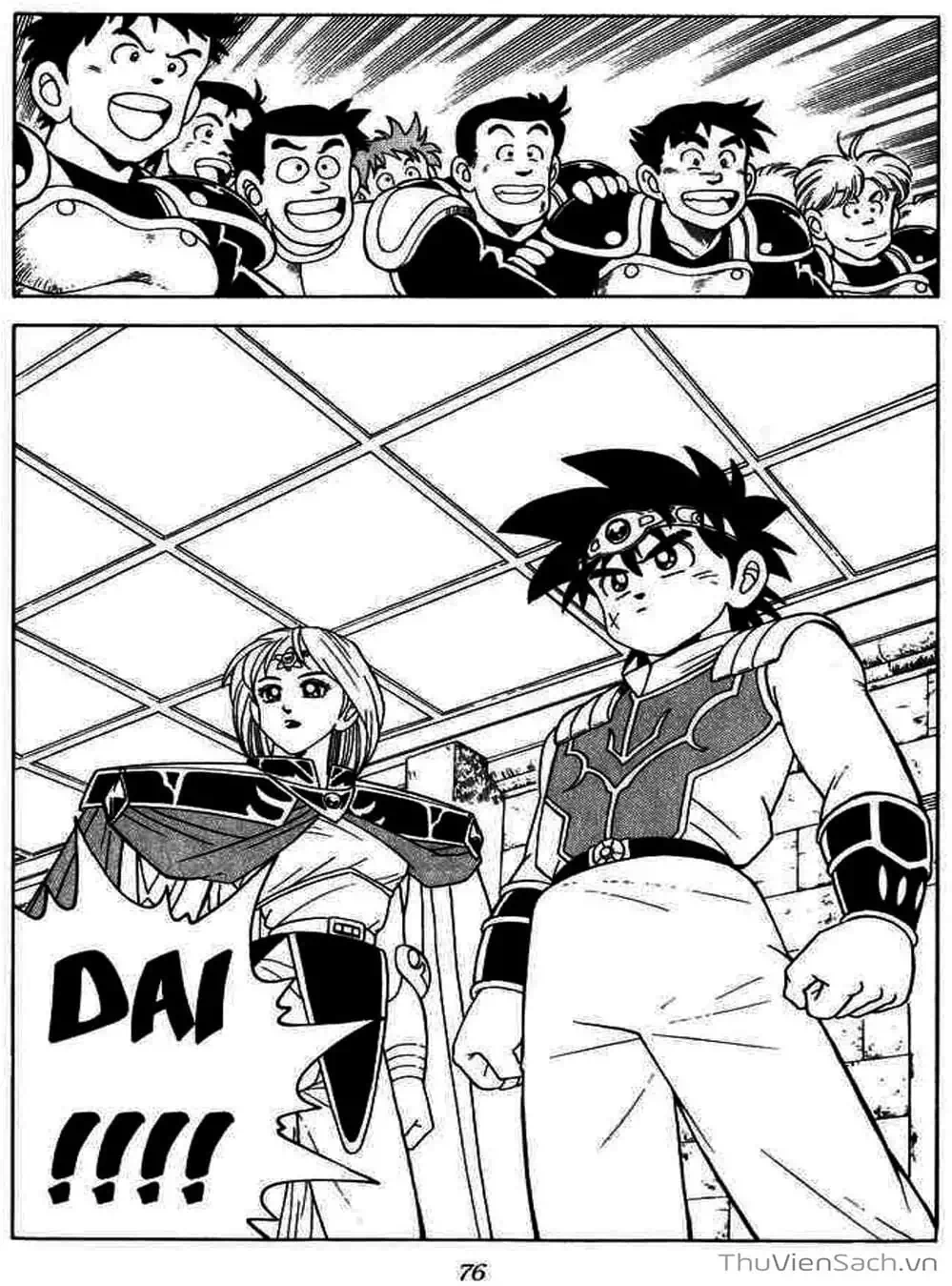 Truyện Tranh Dấu Ấn Rồng Thiêng - Dragon Quest trang 4