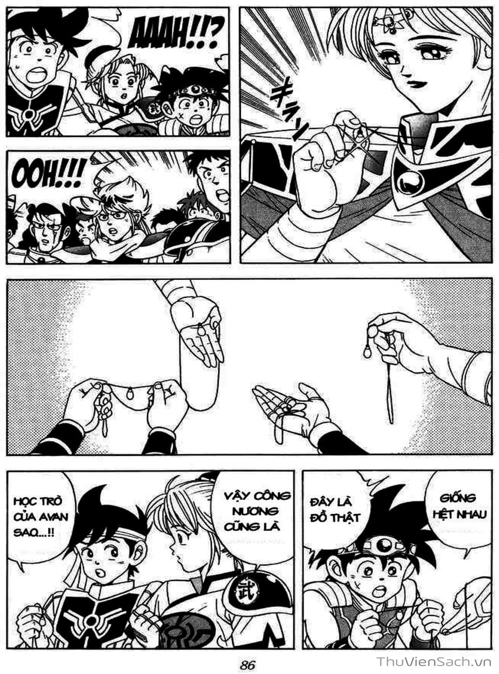 Truyện Tranh Dấu Ấn Rồng Thiêng - Dragon Quest trang 4