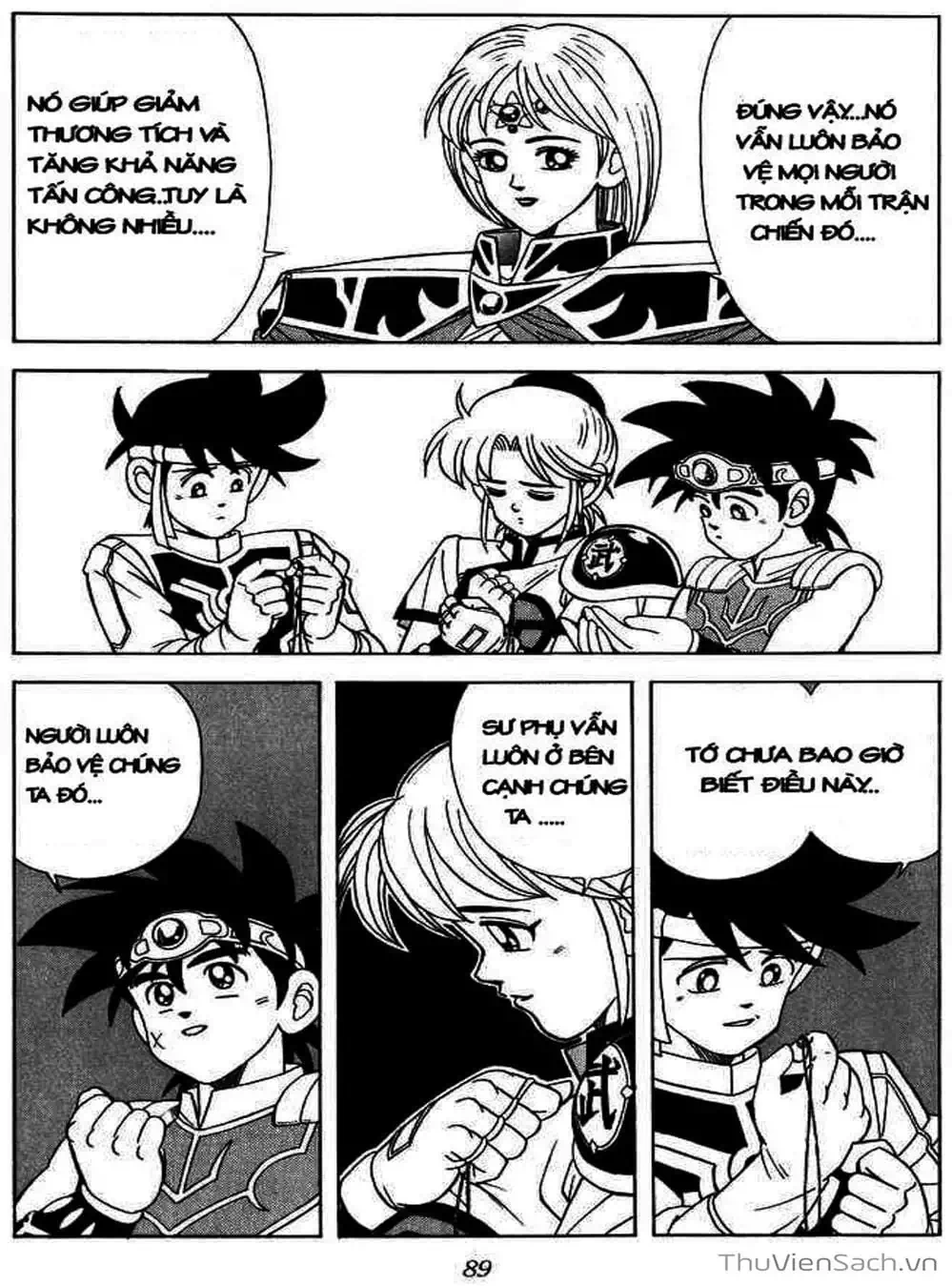 Truyện Tranh Dấu Ấn Rồng Thiêng - Dragon Quest trang 4