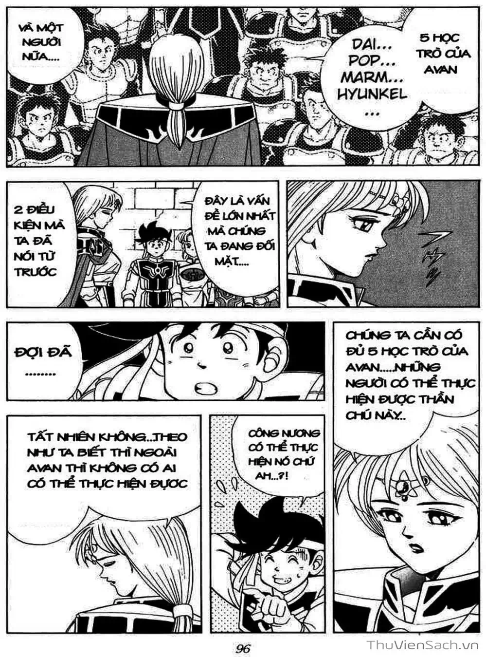 Truyện Tranh Dấu Ấn Rồng Thiêng - Dragon Quest trang 4