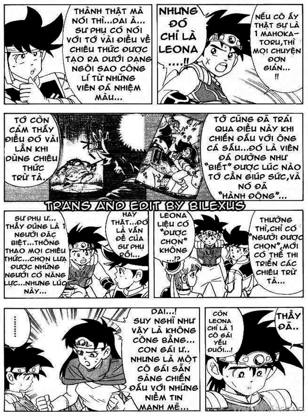 Truyện Tranh Dấu Ấn Rồng Thiêng - Dragon Quest trang 4