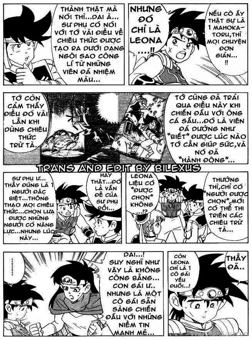 Truyện Tranh Dấu Ấn Rồng Thiêng - Dragon Quest trang 4