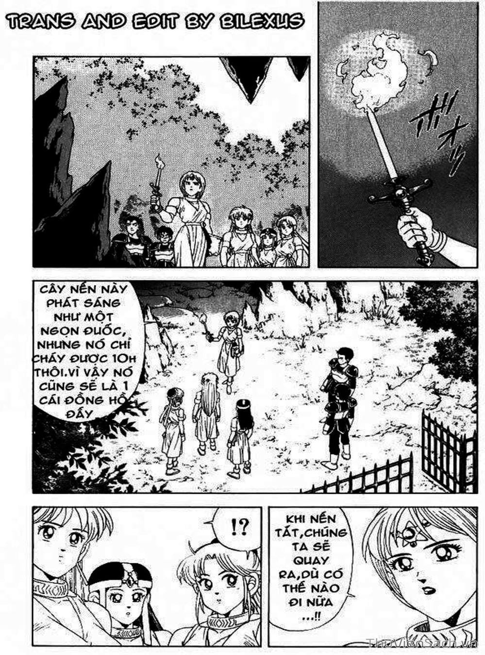 Truyện Tranh Dấu Ấn Rồng Thiêng - Dragon Quest trang 4