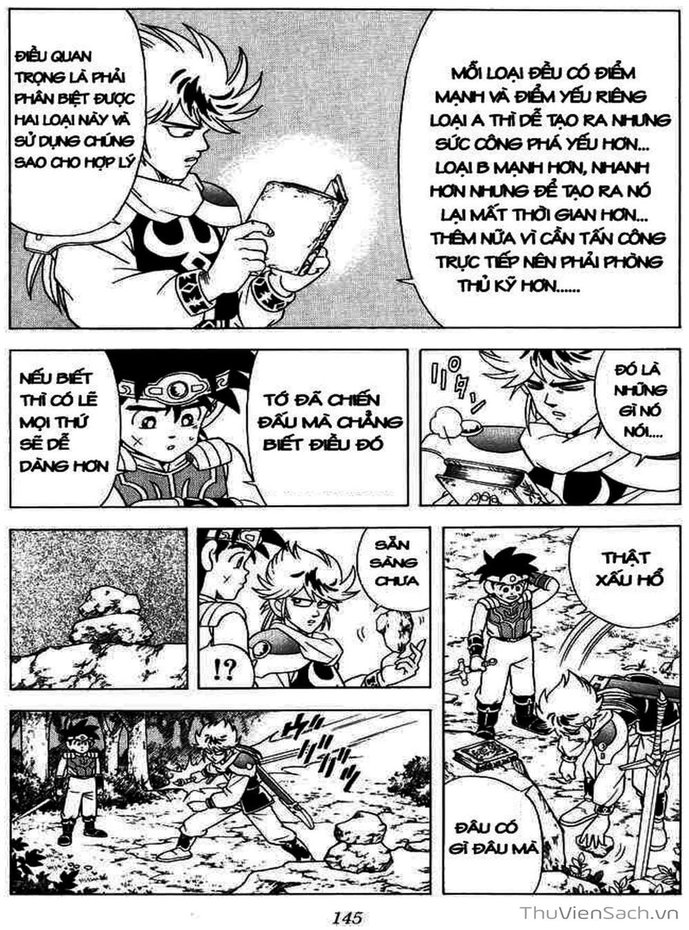 Truyện Tranh Dấu Ấn Rồng Thiêng - Dragon Quest trang 4