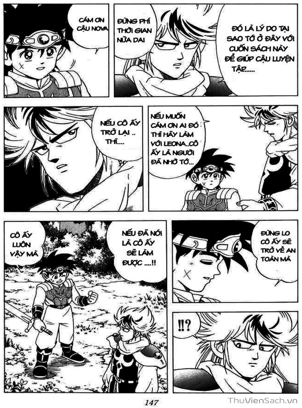 Truyện Tranh Dấu Ấn Rồng Thiêng - Dragon Quest trang 4