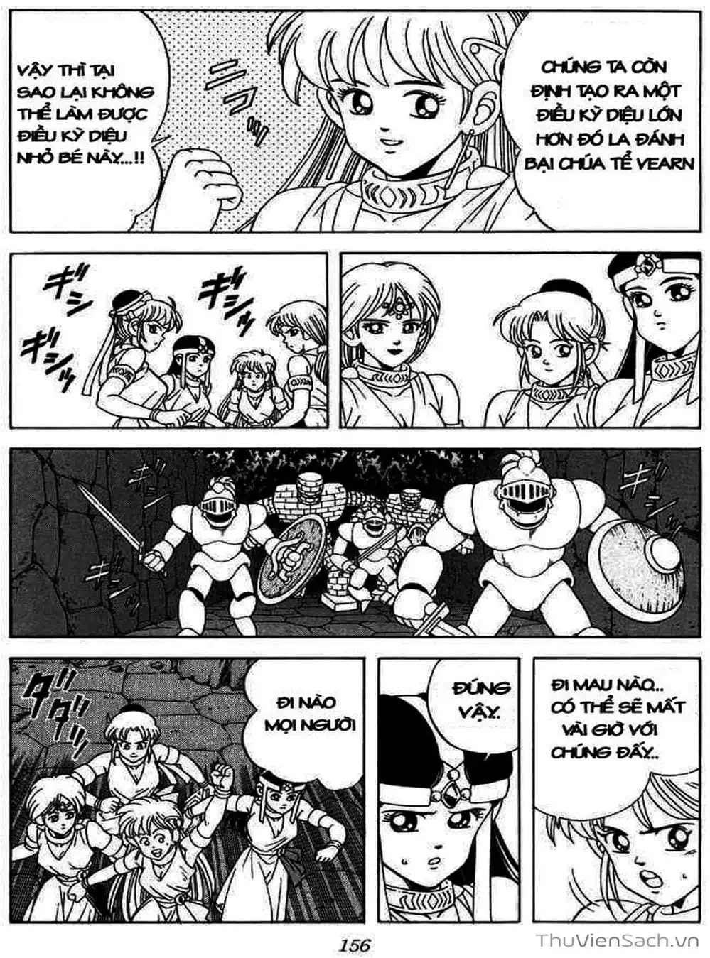 Truyện Tranh Dấu Ấn Rồng Thiêng - Dragon Quest trang 4