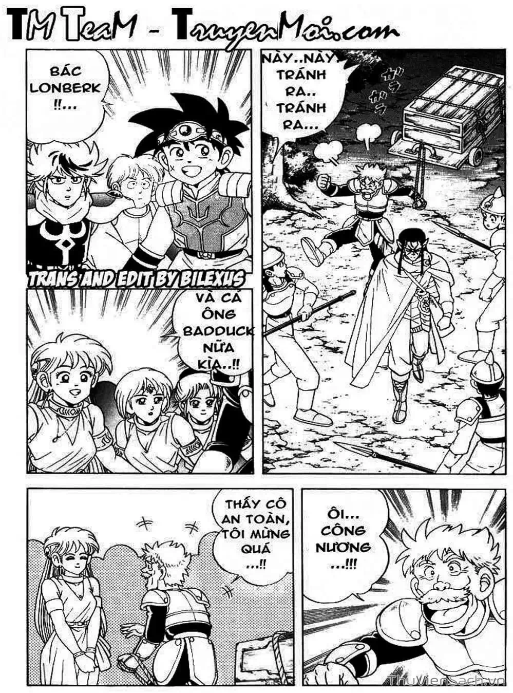 Truyện Tranh Dấu Ấn Rồng Thiêng - Dragon Quest trang 4