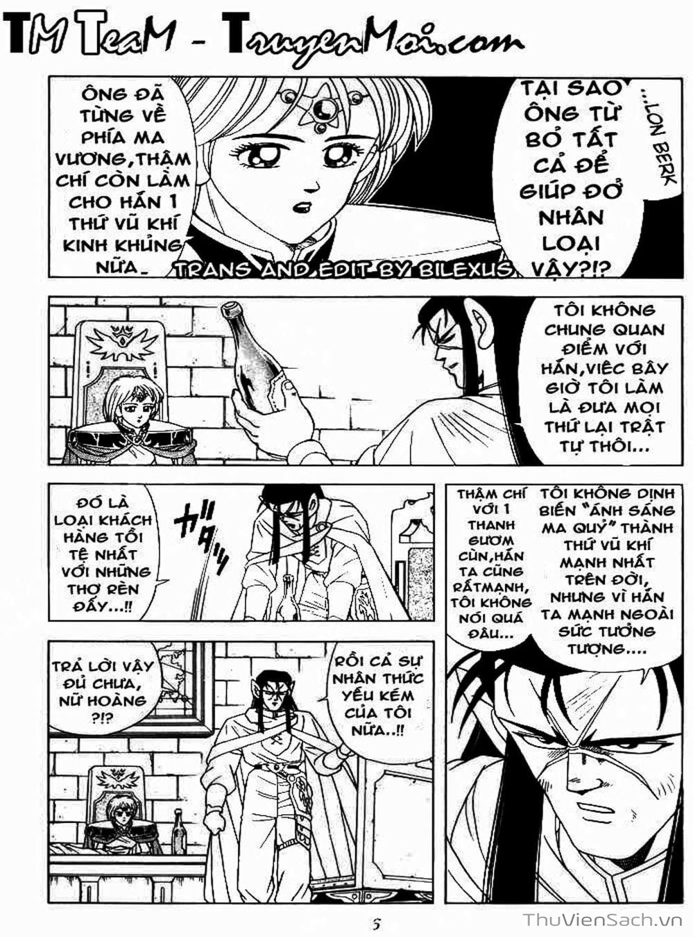 Truyện Tranh Dấu Ấn Rồng Thiêng - Dragon Quest trang 4