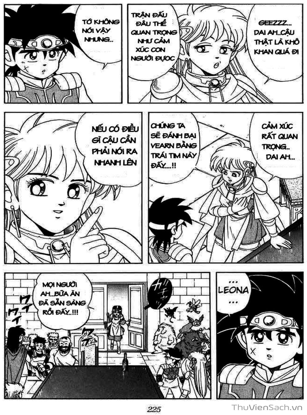 Truyện Tranh Dấu Ấn Rồng Thiêng - Dragon Quest trang 4