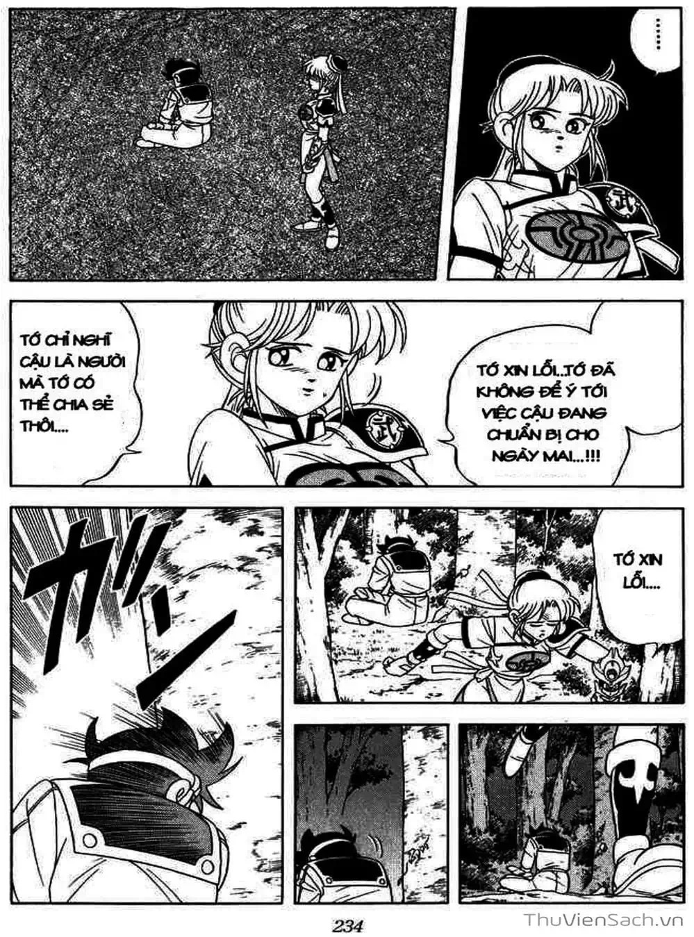 Truyện Tranh Dấu Ấn Rồng Thiêng - Dragon Quest trang 4