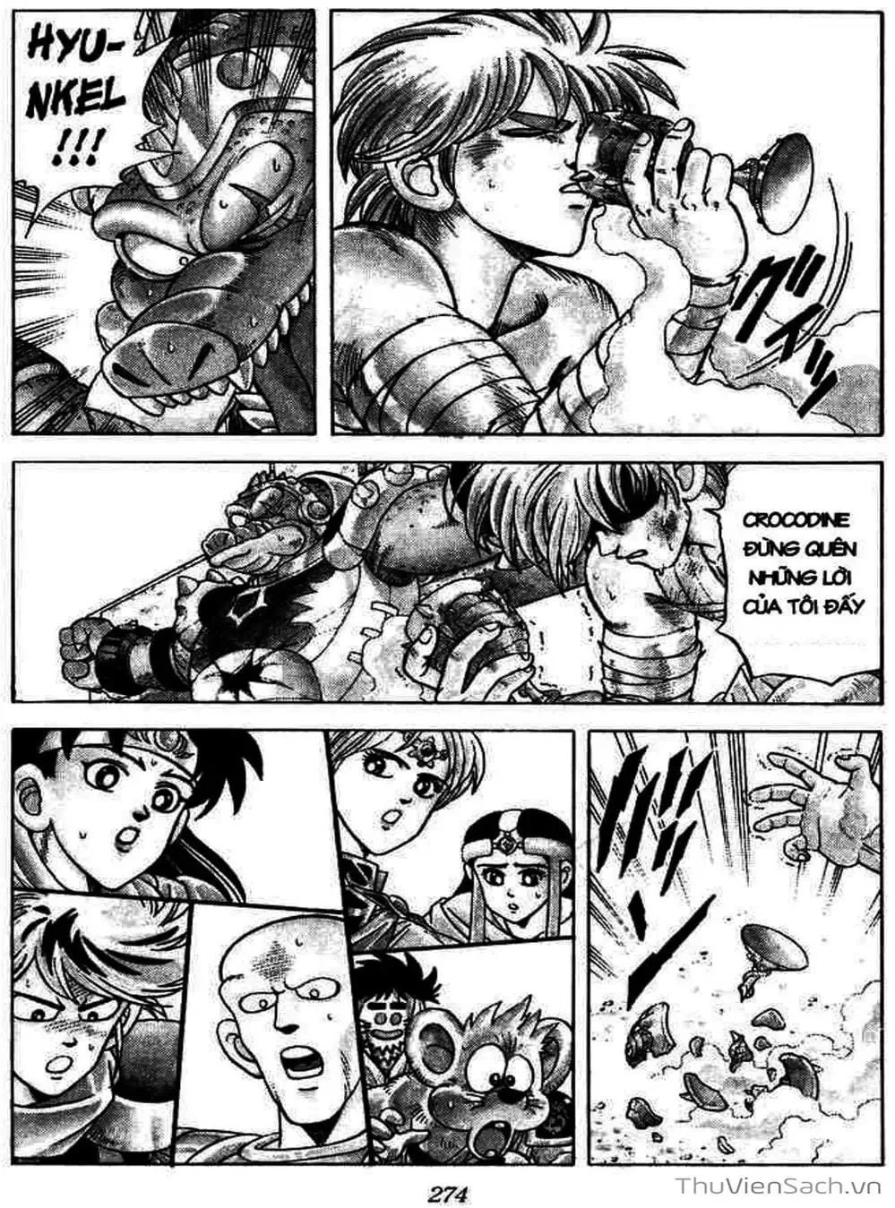 Truyện Tranh Dấu Ấn Rồng Thiêng - Dragon Quest trang 4