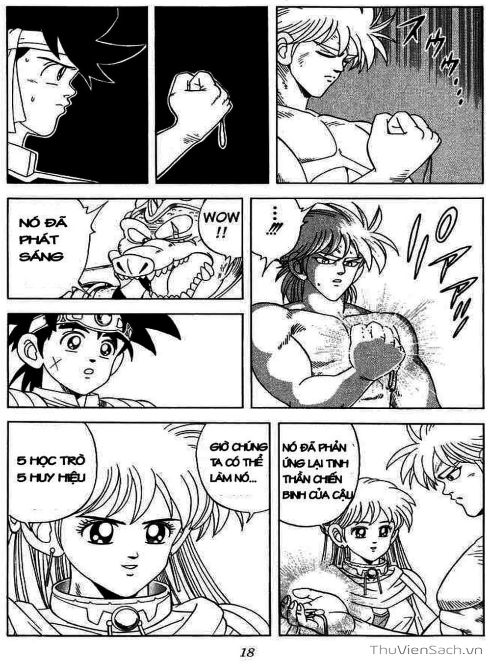 Truyện Tranh Dấu Ấn Rồng Thiêng - Dragon Quest trang 4