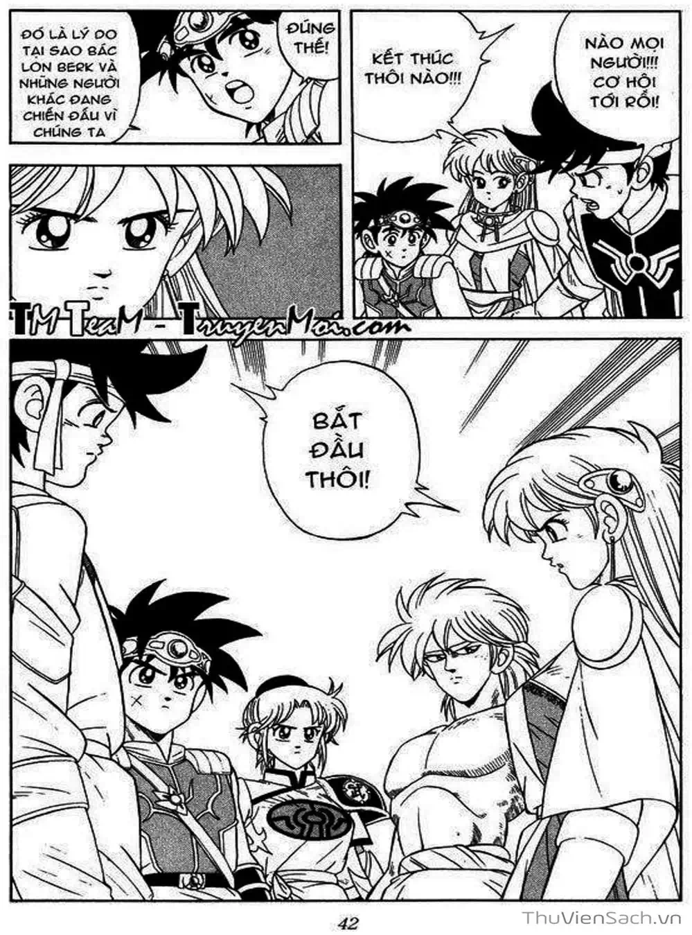 Truyện Tranh Dấu Ấn Rồng Thiêng - Dragon Quest trang 4