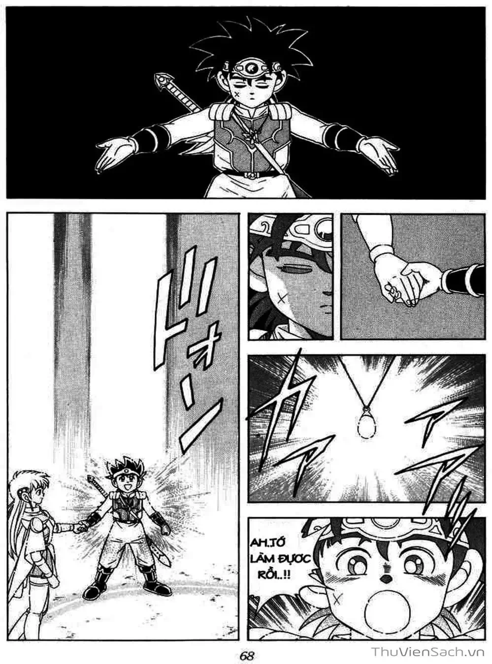 Truyện Tranh Dấu Ấn Rồng Thiêng - Dragon Quest trang 4