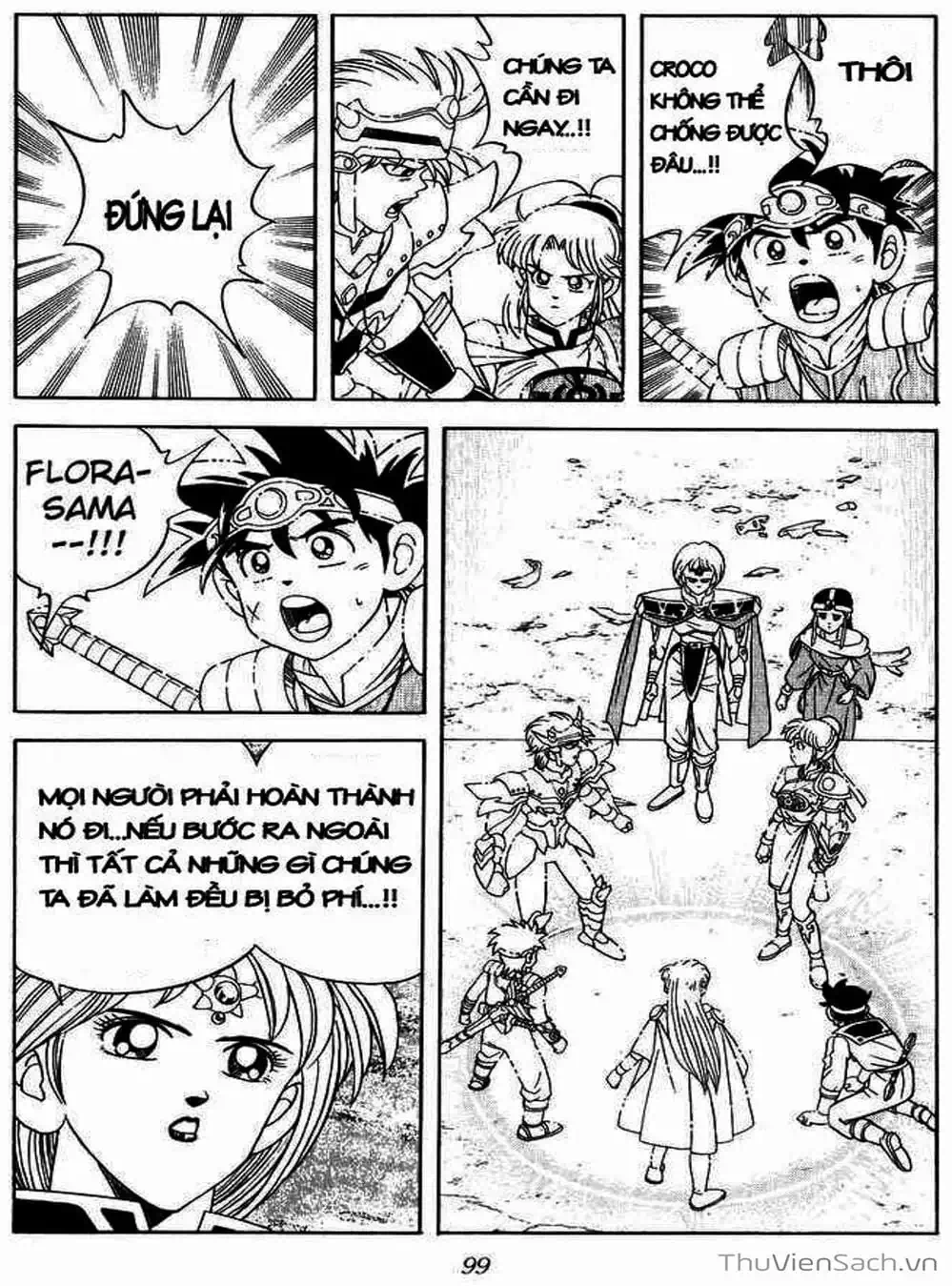 Truyện Tranh Dấu Ấn Rồng Thiêng - Dragon Quest trang 4