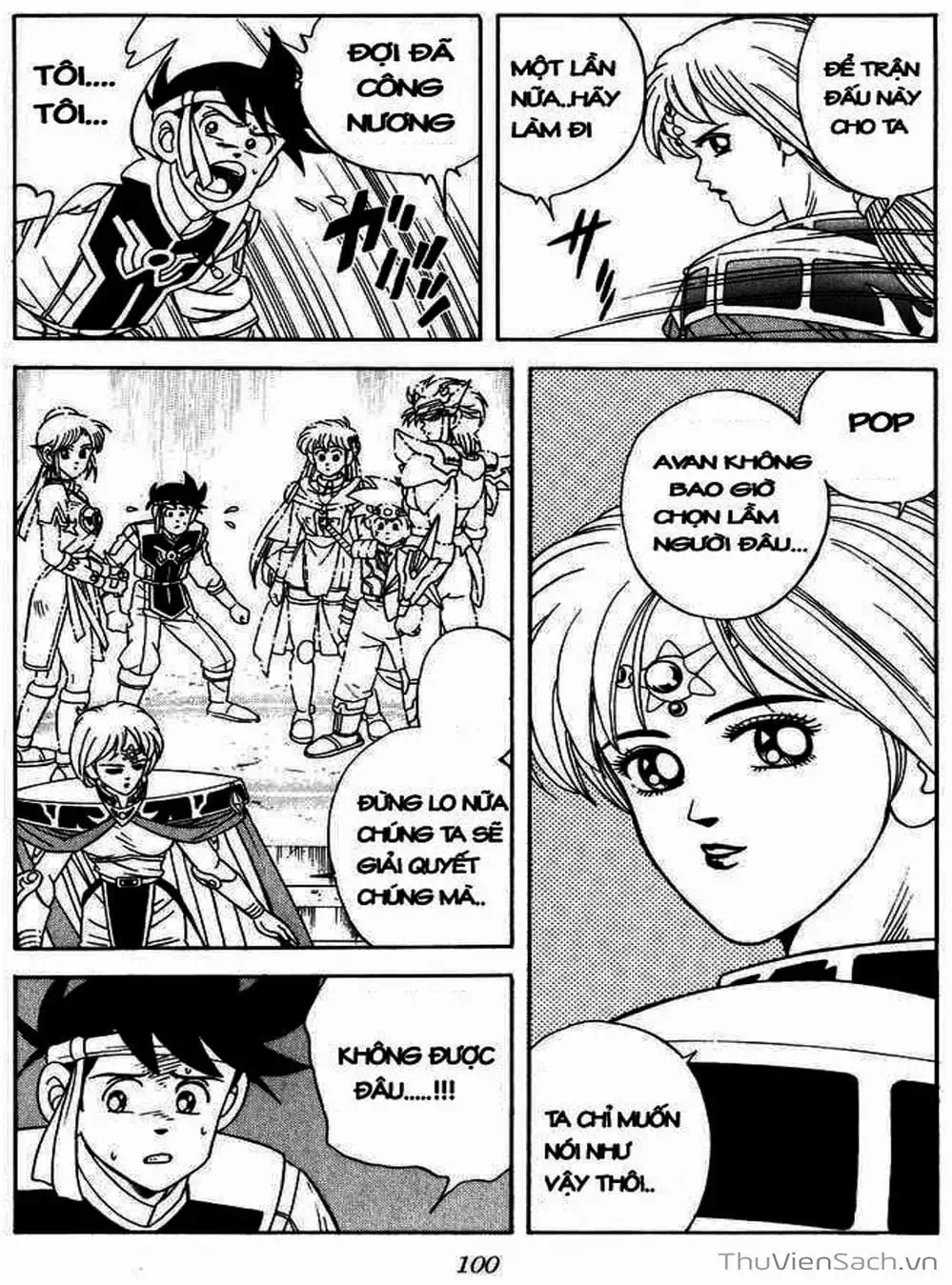 Truyện Tranh Dấu Ấn Rồng Thiêng - Dragon Quest trang 4