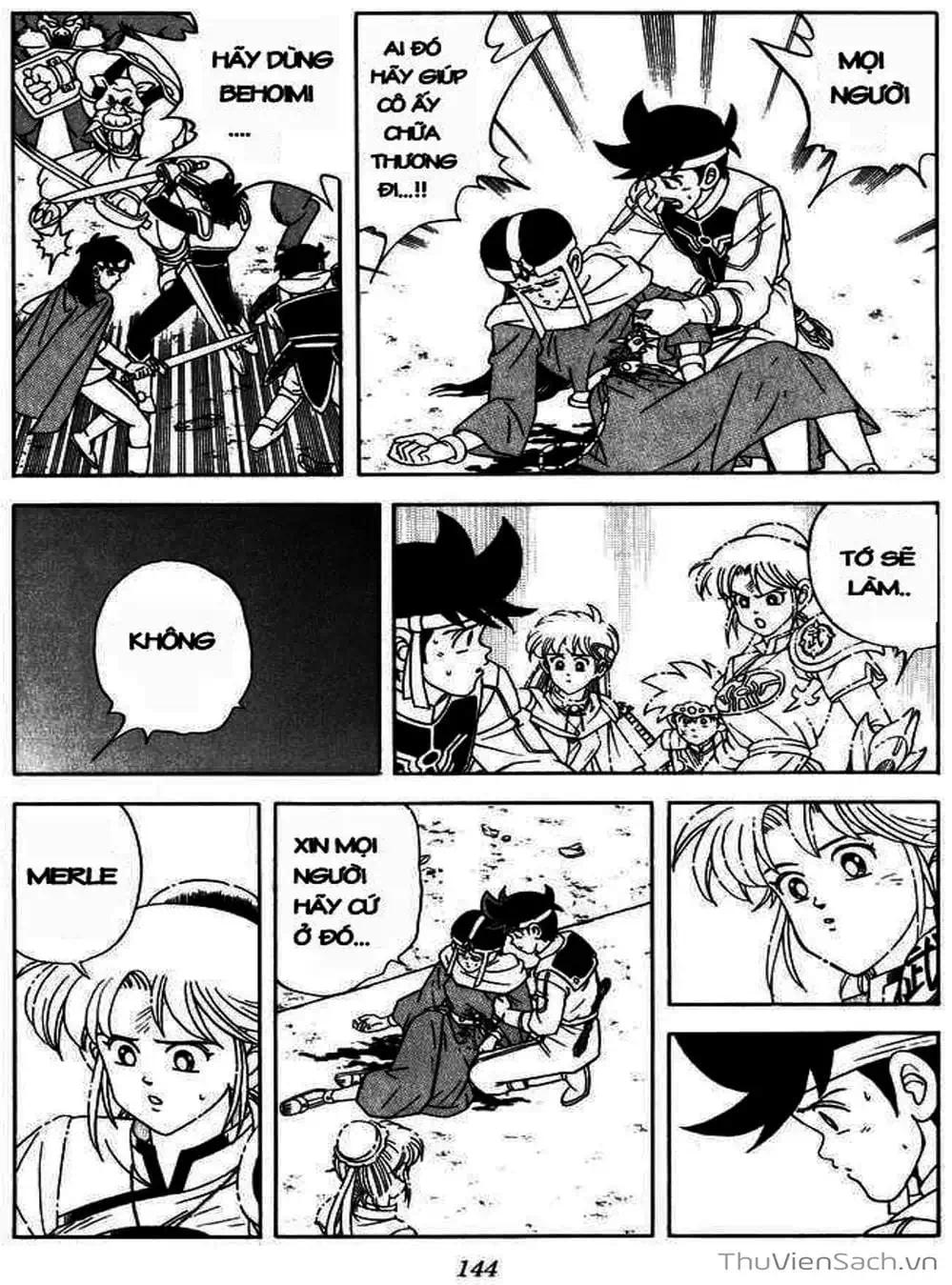 Truyện Tranh Dấu Ấn Rồng Thiêng - Dragon Quest trang 4