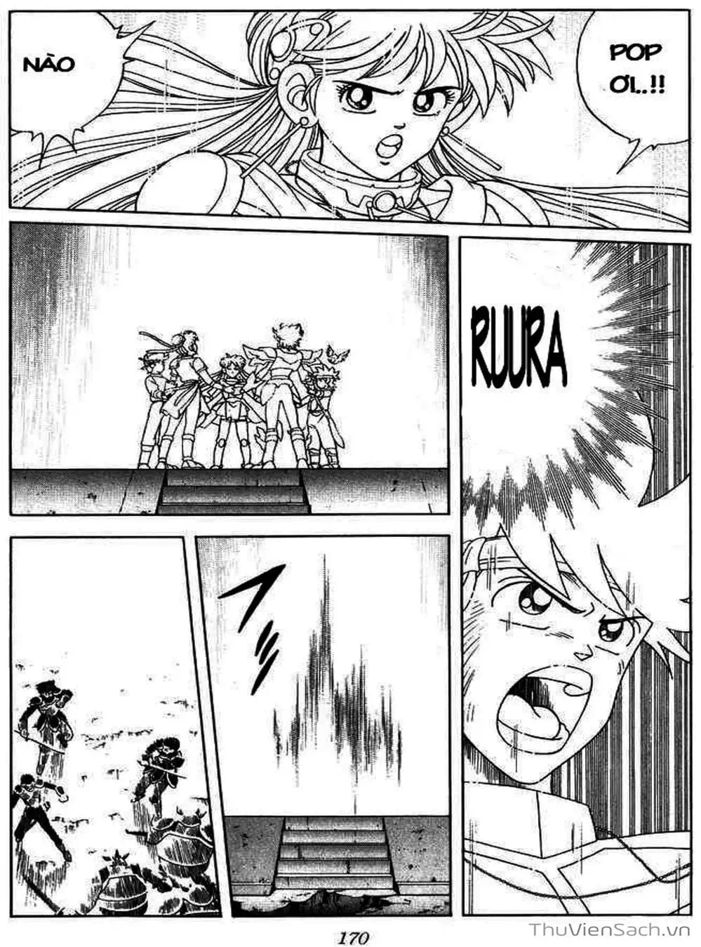 Truyện Tranh Dấu Ấn Rồng Thiêng - Dragon Quest trang 4