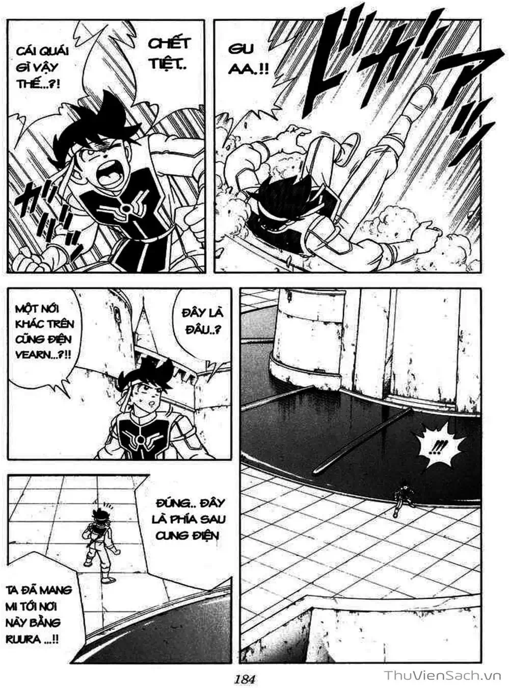 Truyện Tranh Dấu Ấn Rồng Thiêng - Dragon Quest trang 4