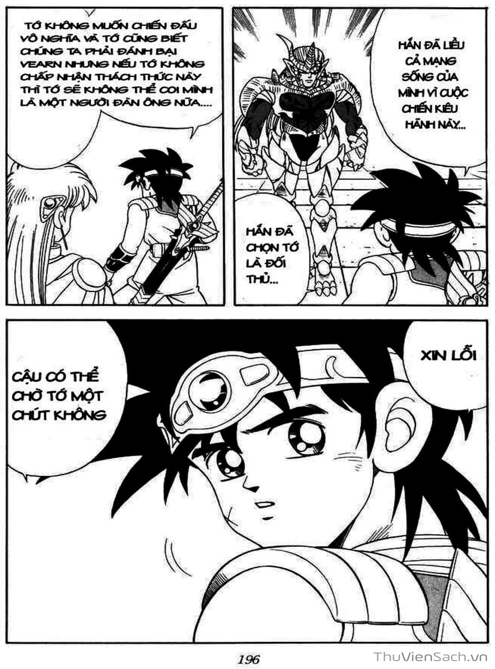 Truyện Tranh Dấu Ấn Rồng Thiêng - Dragon Quest trang 4