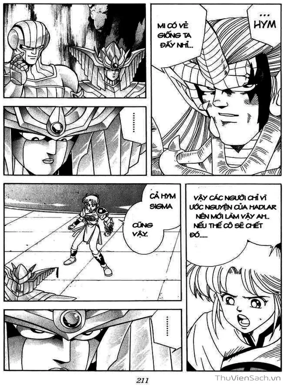 Truyện Tranh Dấu Ấn Rồng Thiêng - Dragon Quest trang 4