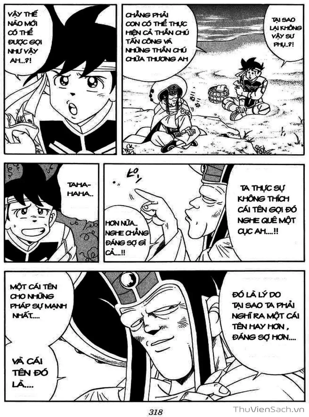 Truyện Tranh Dấu Ấn Rồng Thiêng - Dragon Quest trang 4