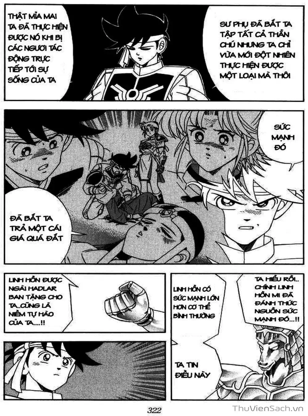 Truyện Tranh Dấu Ấn Rồng Thiêng - Dragon Quest trang 4