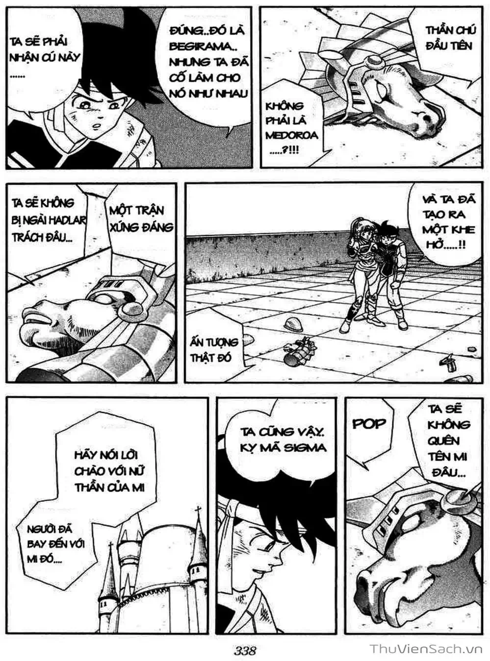 Truyện Tranh Dấu Ấn Rồng Thiêng - Dragon Quest trang 4