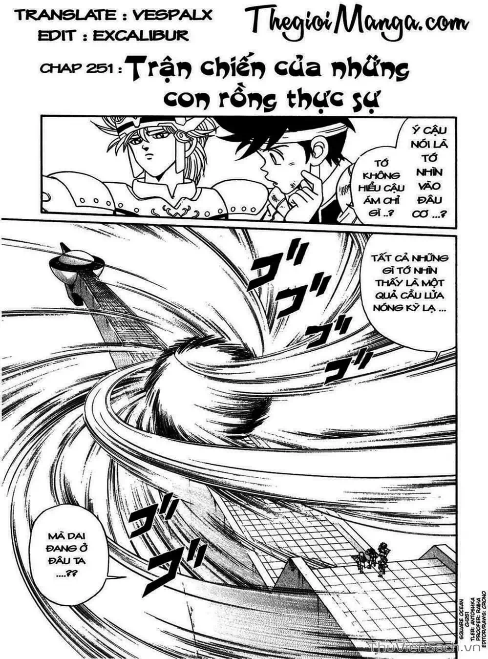 Truyện Tranh Dấu Ấn Rồng Thiêng - Dragon Quest trang 4