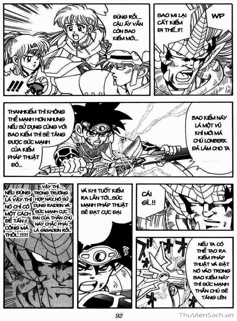 Truyện Tranh Dấu Ấn Rồng Thiêng - Dragon Quest trang 4