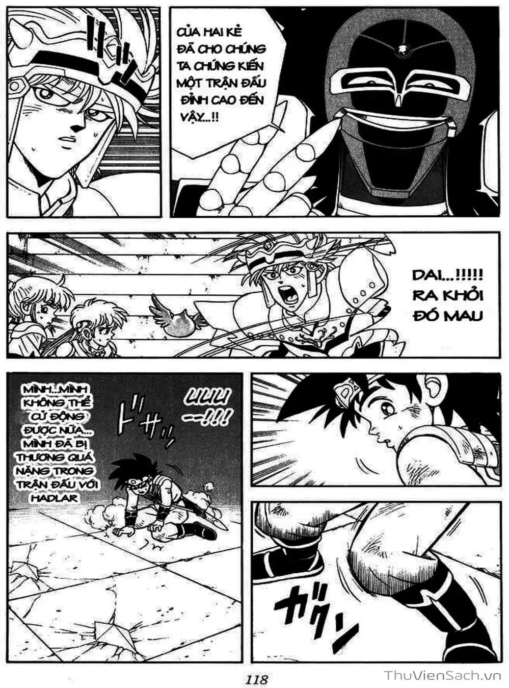 Truyện Tranh Dấu Ấn Rồng Thiêng - Dragon Quest trang 4