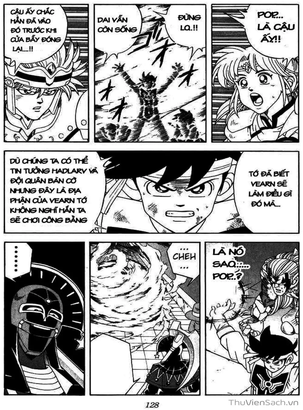 Truyện Tranh Dấu Ấn Rồng Thiêng - Dragon Quest trang 4