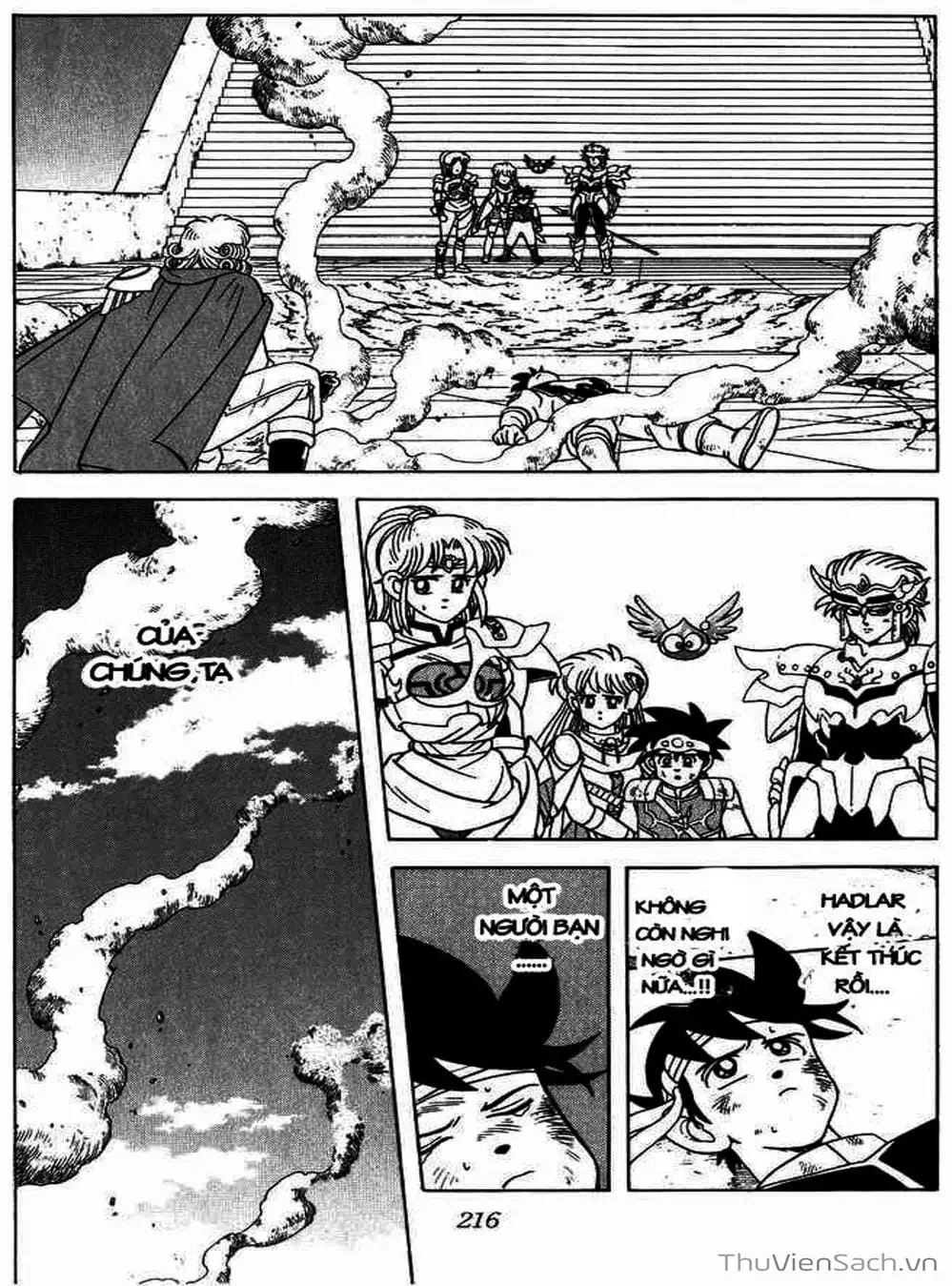 Truyện Tranh Dấu Ấn Rồng Thiêng - Dragon Quest trang 4