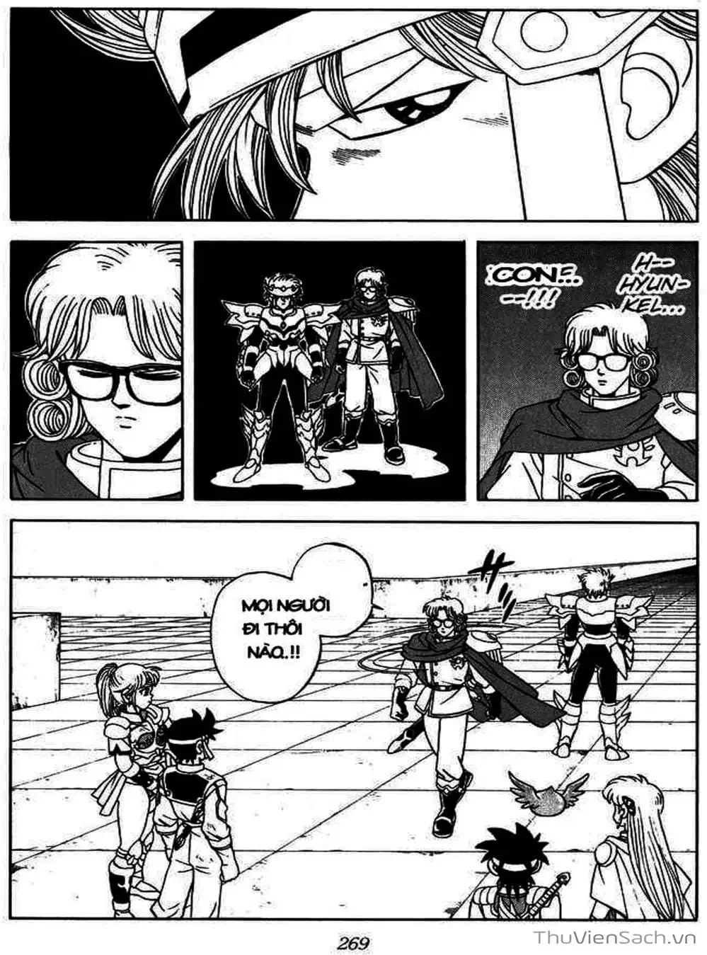 Truyện Tranh Dấu Ấn Rồng Thiêng - Dragon Quest trang 4