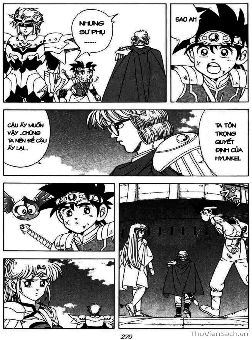 Truyện Tranh Dấu Ấn Rồng Thiêng - Dragon Quest trang 4