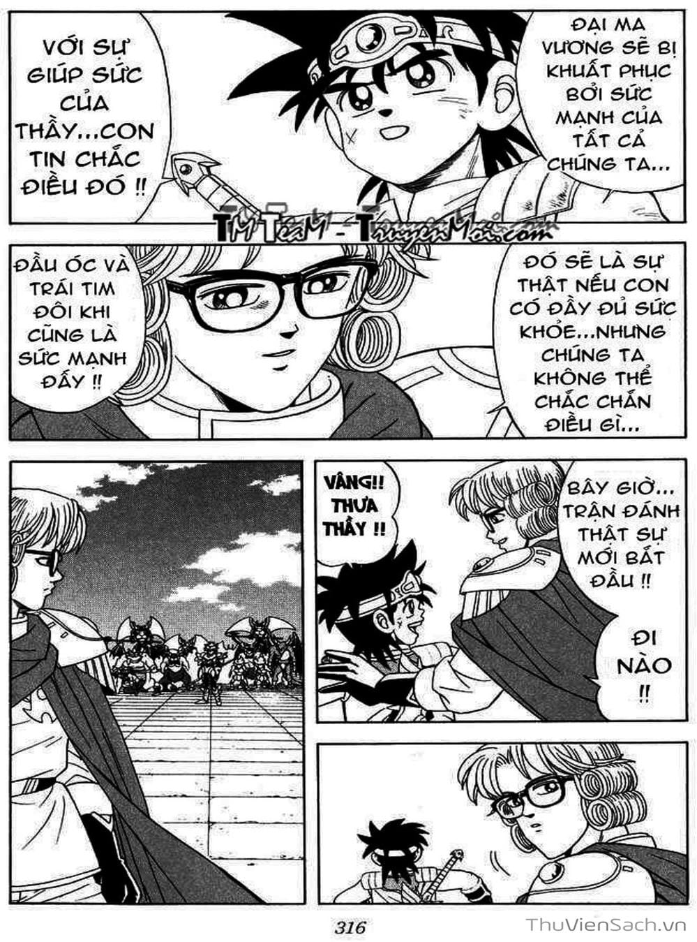 Truyện Tranh Dấu Ấn Rồng Thiêng - Dragon Quest trang 4