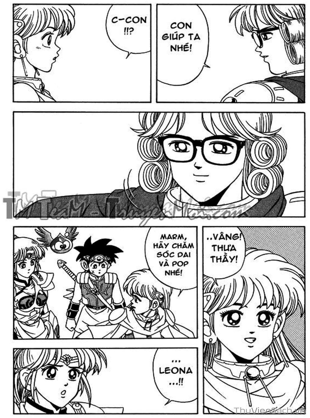 Truyện Tranh Dấu Ấn Rồng Thiêng - Dragon Quest trang 4