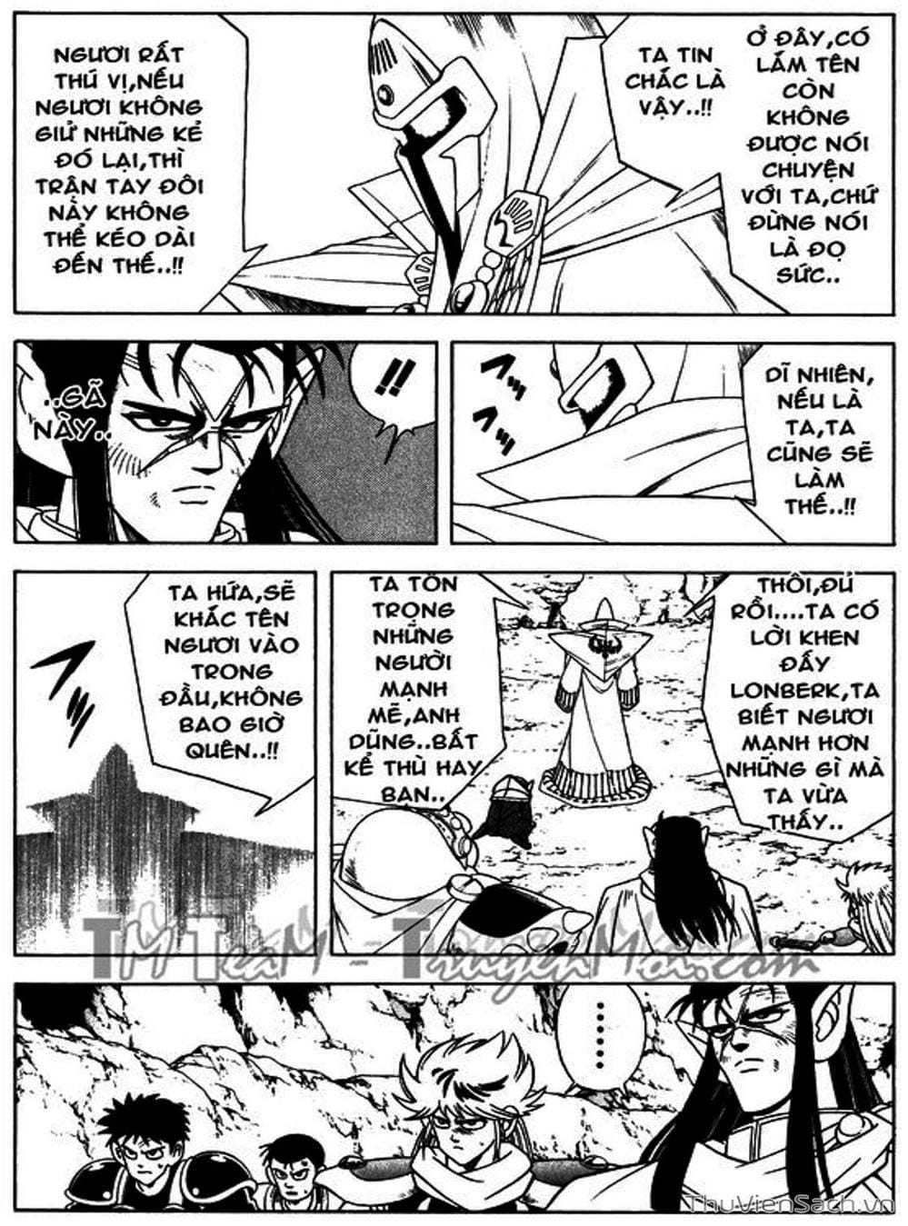 Truyện Tranh Dấu Ấn Rồng Thiêng - Dragon Quest trang 4