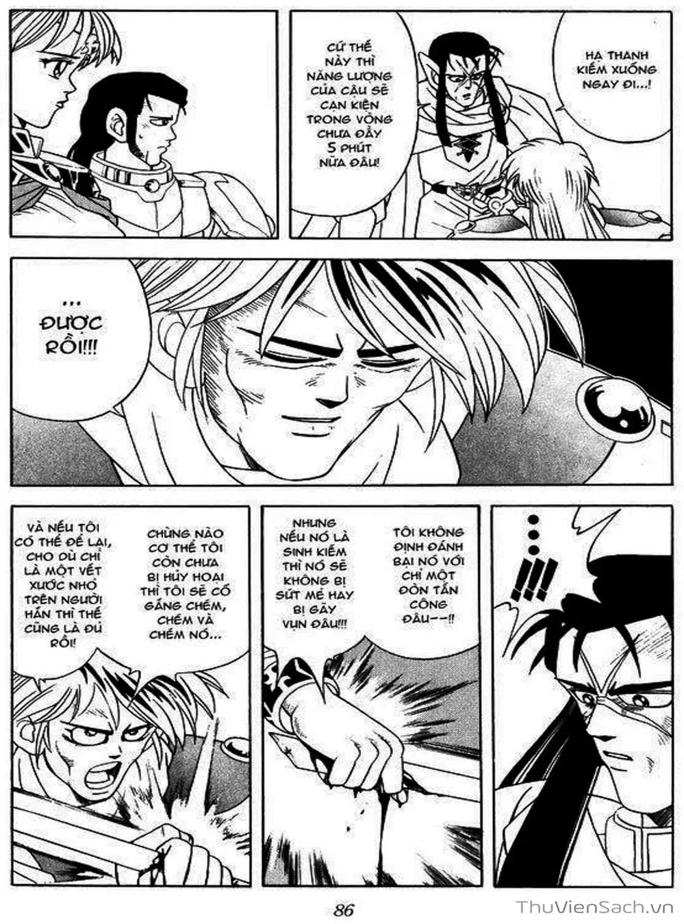 Truyện Tranh Dấu Ấn Rồng Thiêng - Dragon Quest trang 4