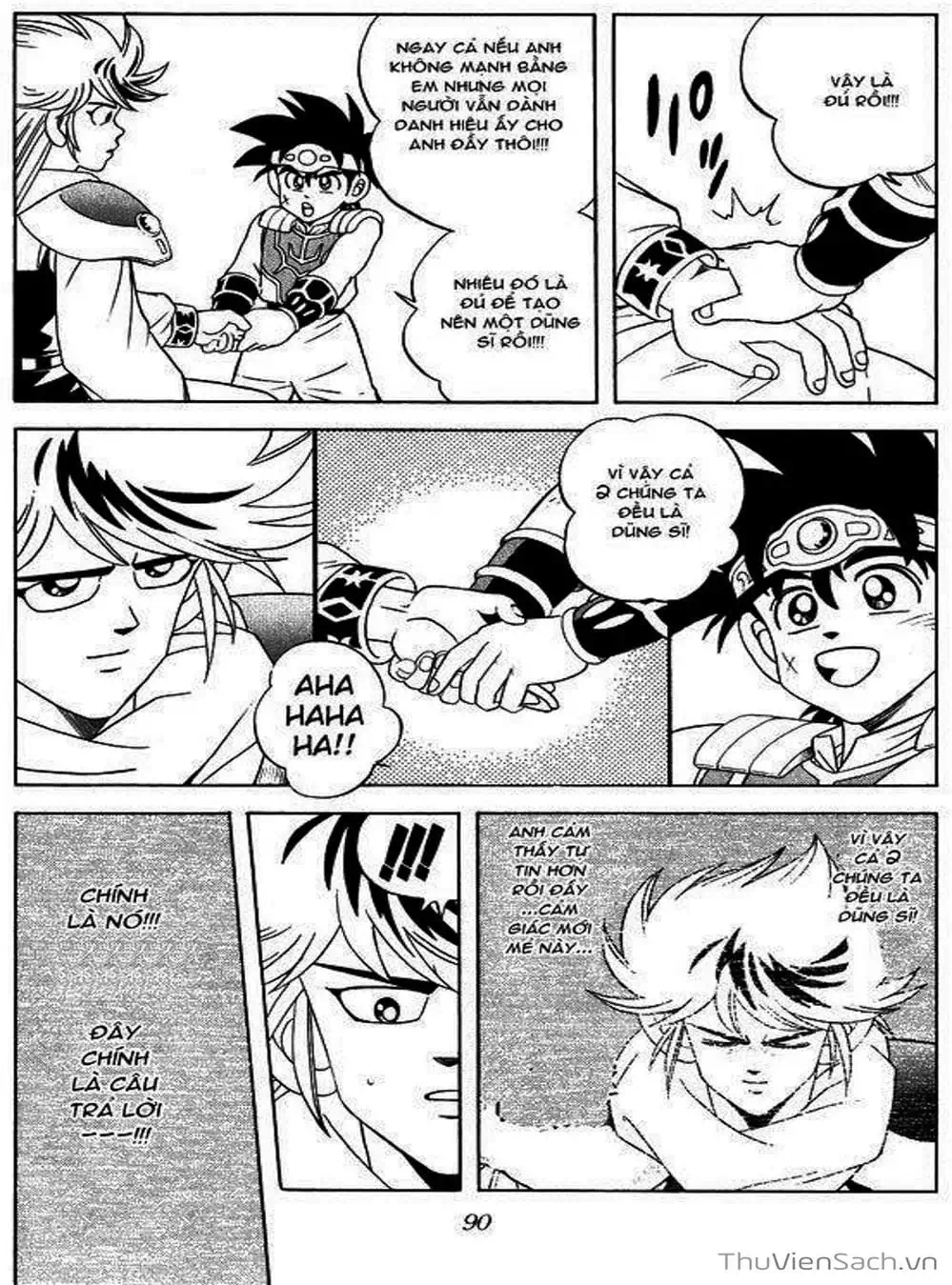 Truyện Tranh Dấu Ấn Rồng Thiêng - Dragon Quest trang 4