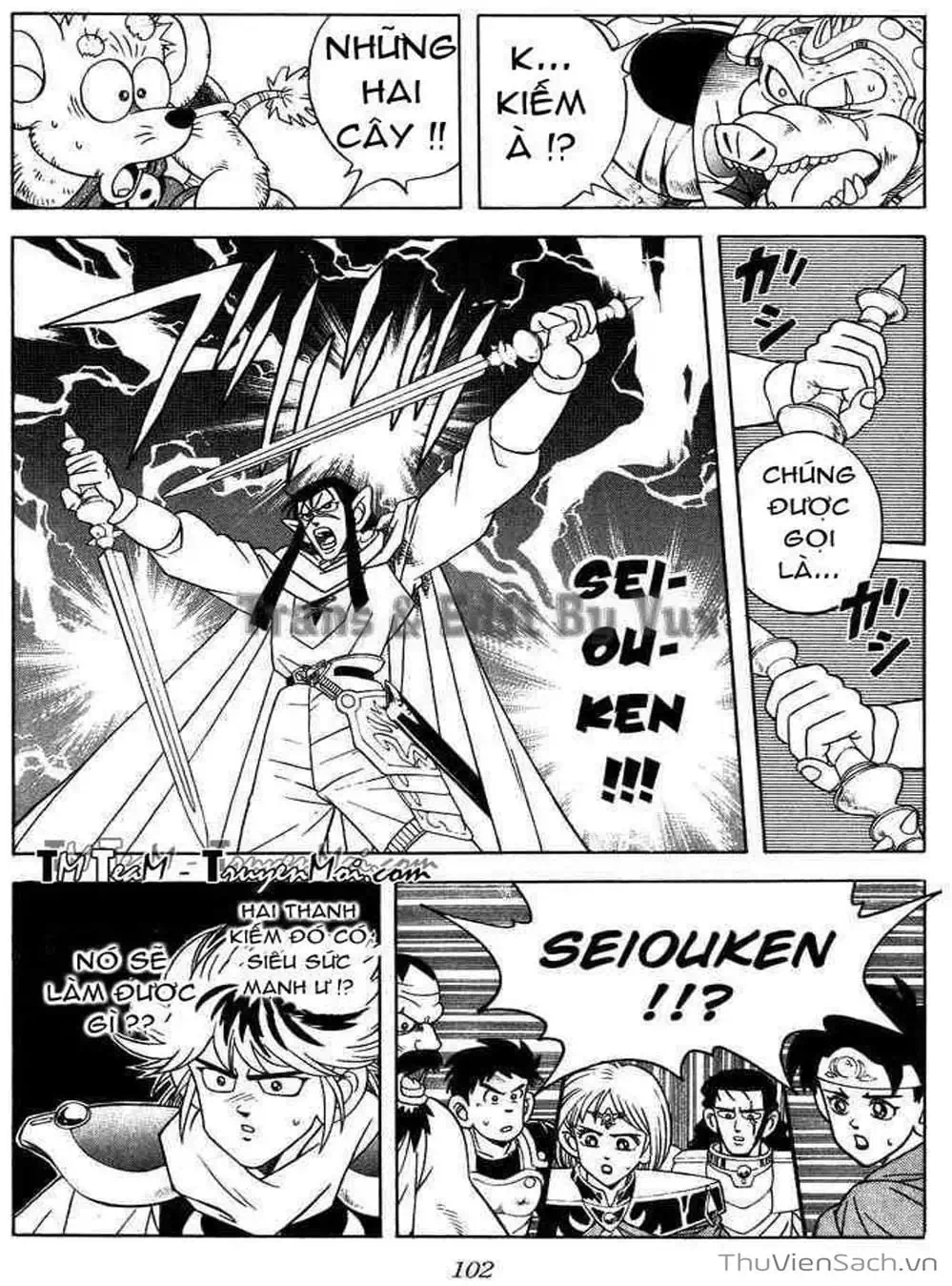 Truyện Tranh Dấu Ấn Rồng Thiêng - Dragon Quest trang 4