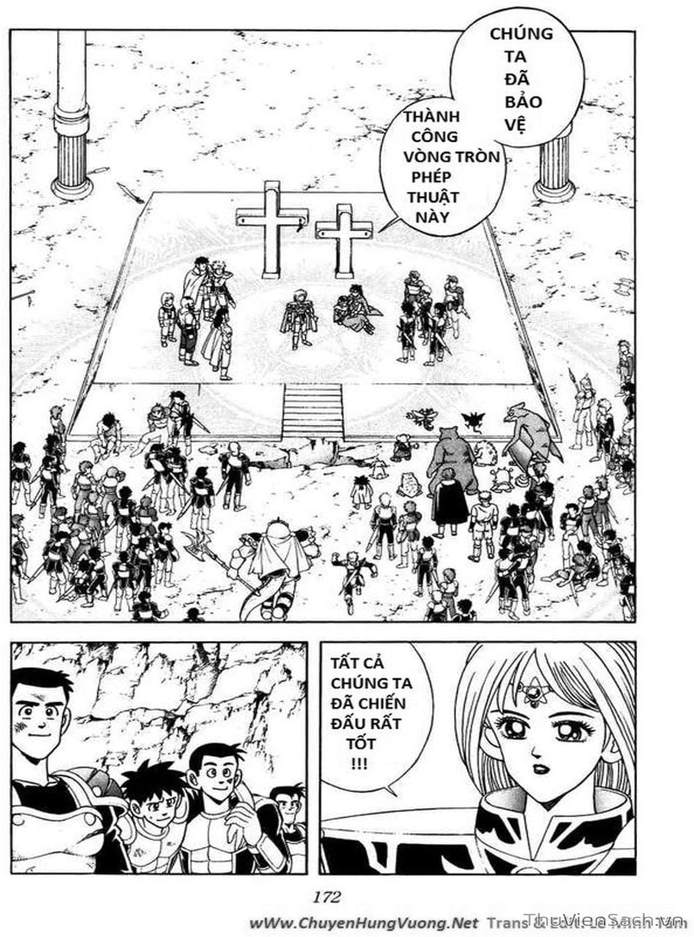 Truyện Tranh Dấu Ấn Rồng Thiêng - Dragon Quest trang 4