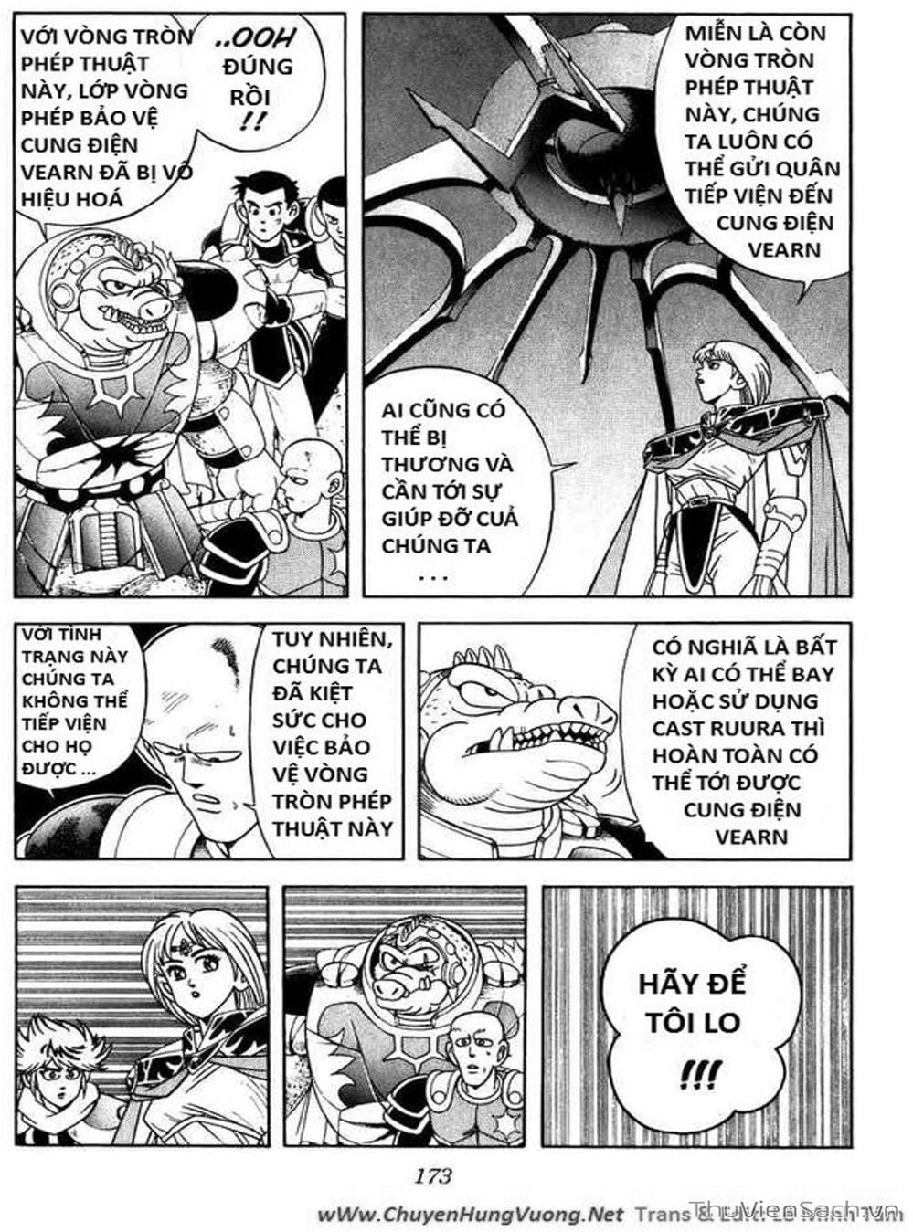 Truyện Tranh Dấu Ấn Rồng Thiêng - Dragon Quest trang 4