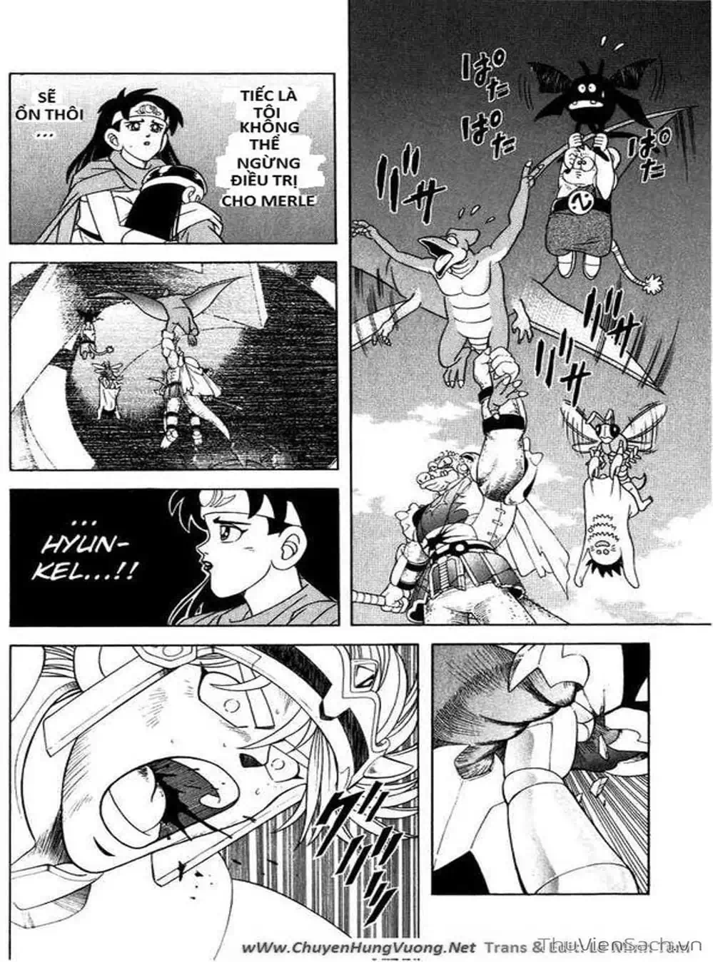 Truyện Tranh Dấu Ấn Rồng Thiêng - Dragon Quest trang 4